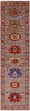 Persian Fine Serapi Hand Knotted Wool Runner Rug - 2' 8" X 9' 10" - Golden Nile