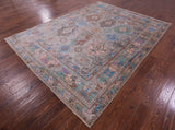Persian Fine Serapi Hand Knotted Wool Rug - 7' 9" X 10' 3" - Golden Nile