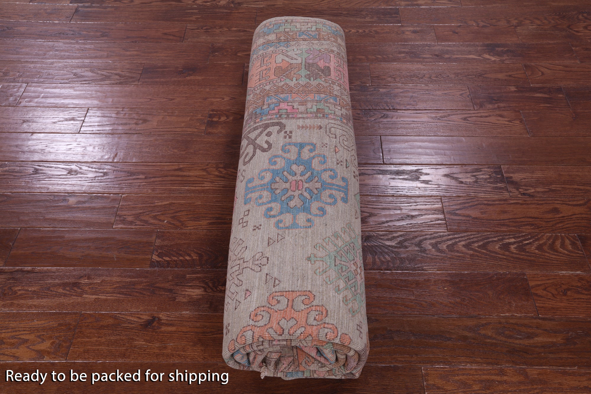 Persian Fine Serapi Hand Knotted Wool Rug - 7' 9" X 10' 3" - Golden Nile
