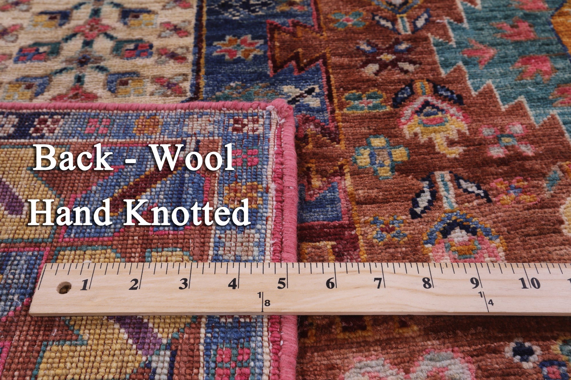 Persian Fine Serapi Handmade Wool Rug - 5' 10" X 8' 8" - Golden Nile