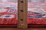 Red Persian Fine Serapi Hand Knotted Wool Runner Rug - 3' 11" X 10' 6" - Golden Nile