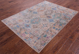 Persian Fine Serapi Hand Knotted Wool Rug - 4' 9" X 6' 7" - Golden Nile