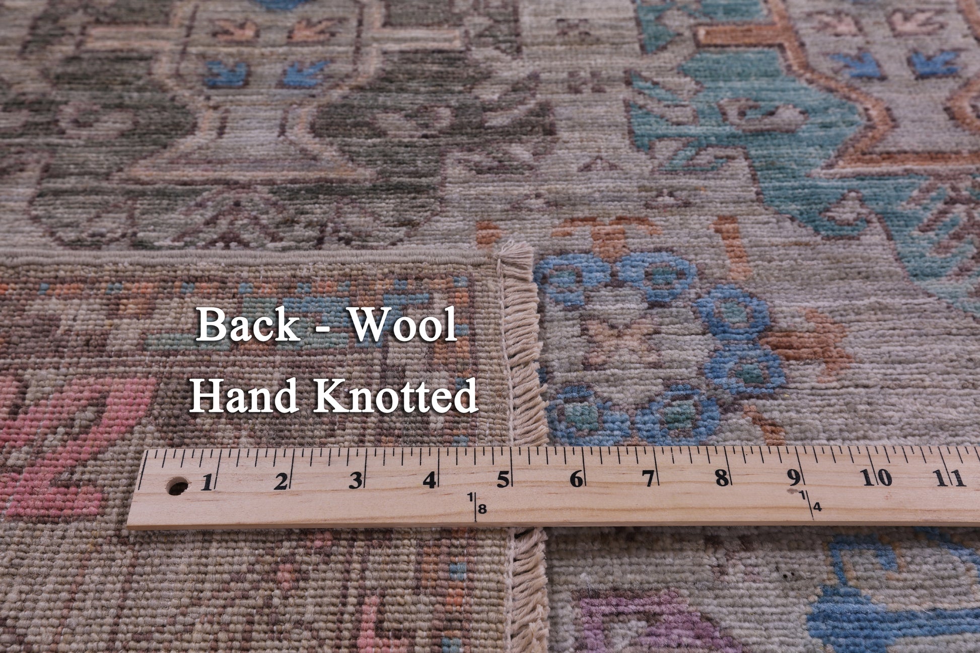 Persian Fine Serapi Hand Knotted Wool Rug - 4' 9" X 6' 7" - Golden Nile