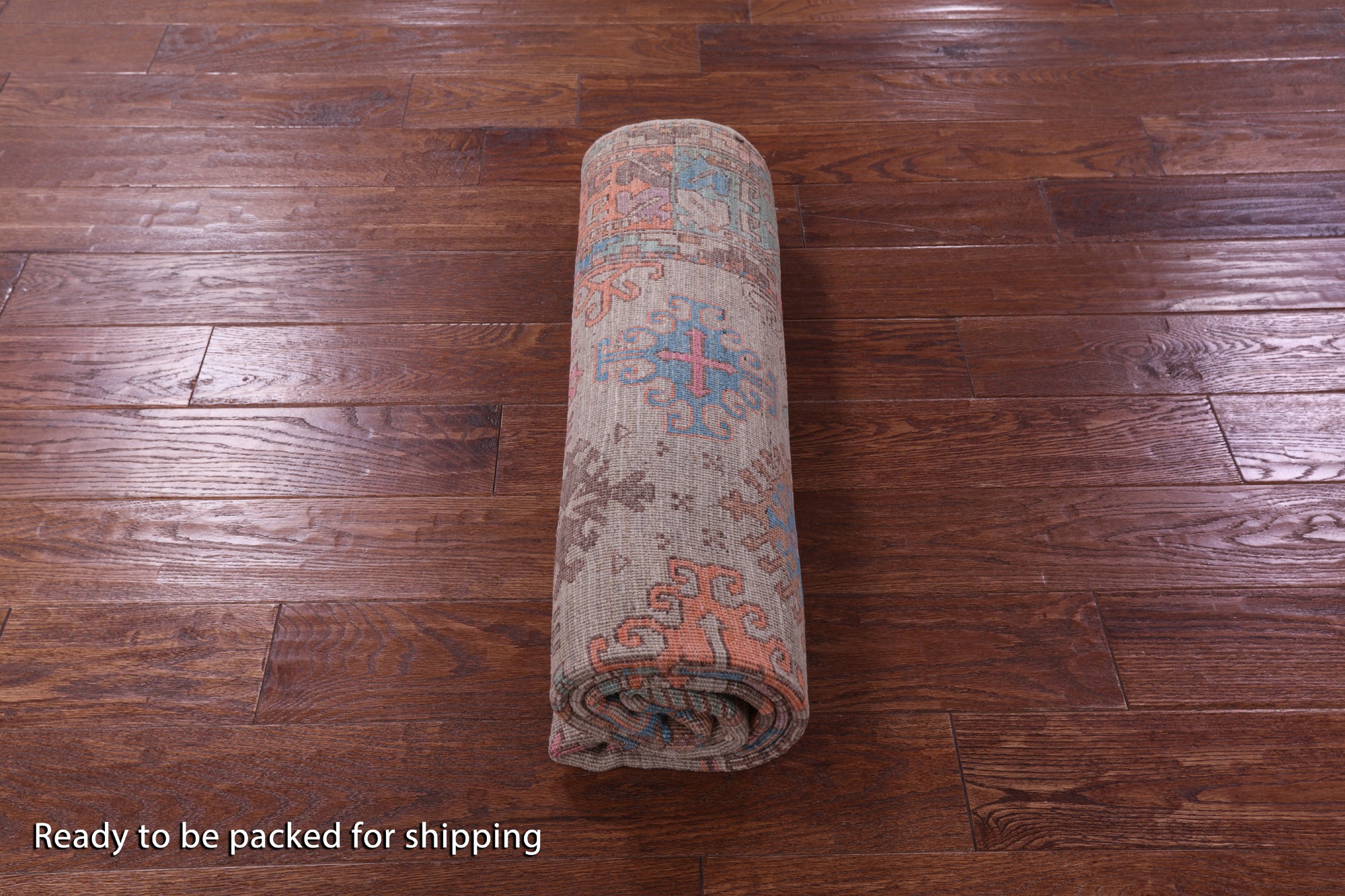 Persian Fine Serapi Hand Knotted Wool Rug - 4' 9" X 6' 7" - Golden Nile
