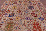 Persian Fine Serapi Hand Knotted Wool Rug - 8' 9" X 12' 2" - Golden Nile