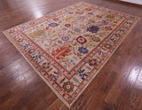 Persian Fine Serapi Hand Knotted Wool Rug - 8' 9" X 12' 2" - Golden Nile