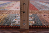 Tribal Persian Gabbeh Hand Knotted Wool Rug - 6' 8" X 9' 9" - Golden Nile