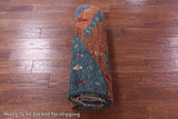 Tribal Persian Gabbeh Handmade Wool Rug - 5' 7" X 8' 2" - Golden Nile
