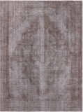 SUPER SALE Persian Vintage White Wash Handmade Area Rug - 9' 3" X 12' 3"