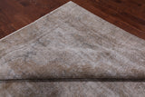 SUPER SALE Persian Vintage White Wash Handmade Area Rug - 9' 3" X 12' 3"