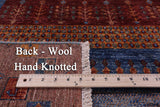 Tribal Persian Gabbeh Hand Knotted Wool Rug - 5' 8" X 8' 2" - Golden Nile