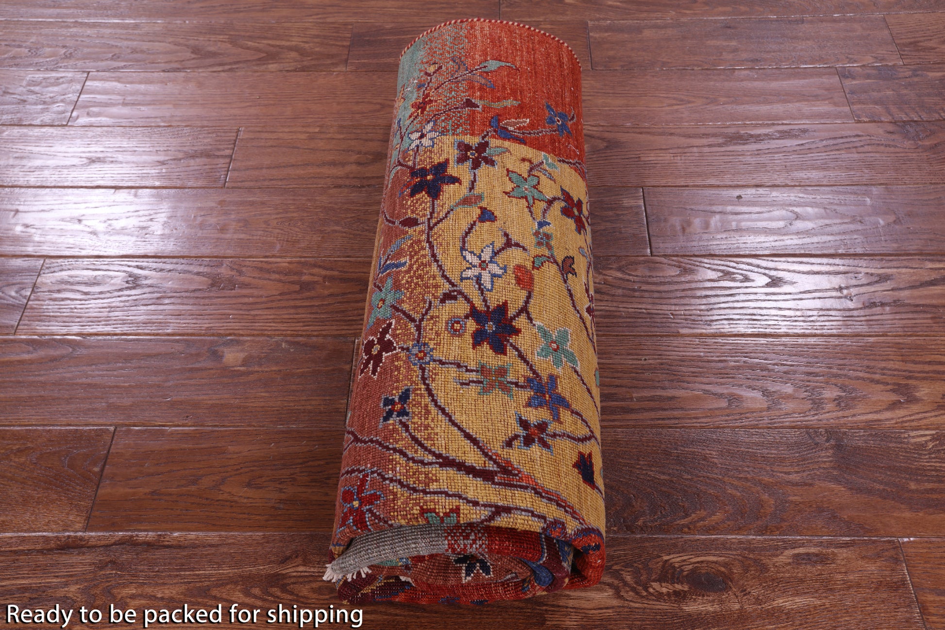 Tribal Persian Gabbeh Hand Knotted Wool Rug - 4' 9" X 6' 6" - Golden Nile