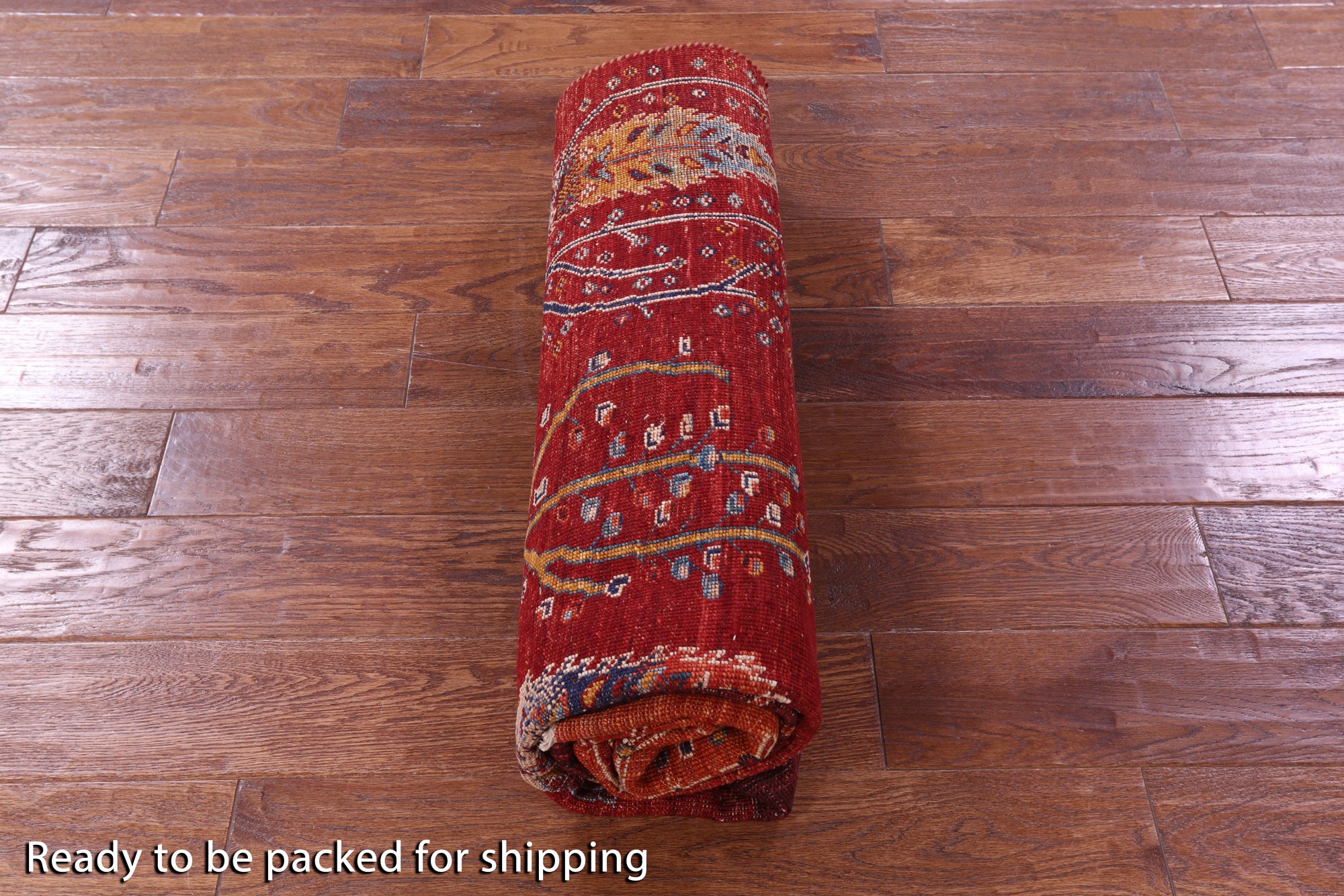 Tribal Persian Gabbeh Hand Knotted Wool Rug - 5' 0" X 6' 5" - Golden Nile