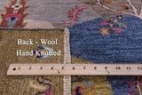 Tribal Persian Gabbeh Hand Knotted Wool Rug - 8' 3" X 10' 0" - Golden Nile
