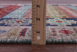 Tribal Persian Gabbeh Hand Knotted Wool Rug - 4' 11" X 6' 10" - Golden Nile