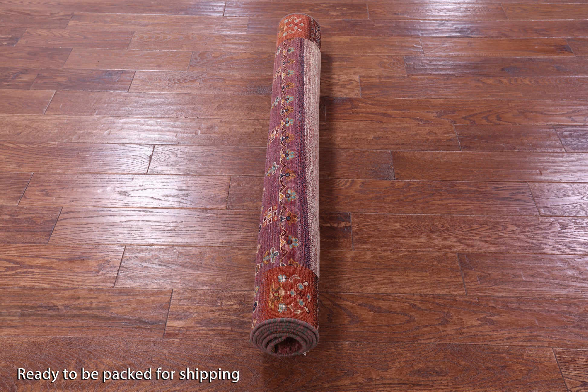 Tribal Persian Gabbeh Hand Knotted Wool Rug - 4' 0" X 6' 4" - Golden Nile