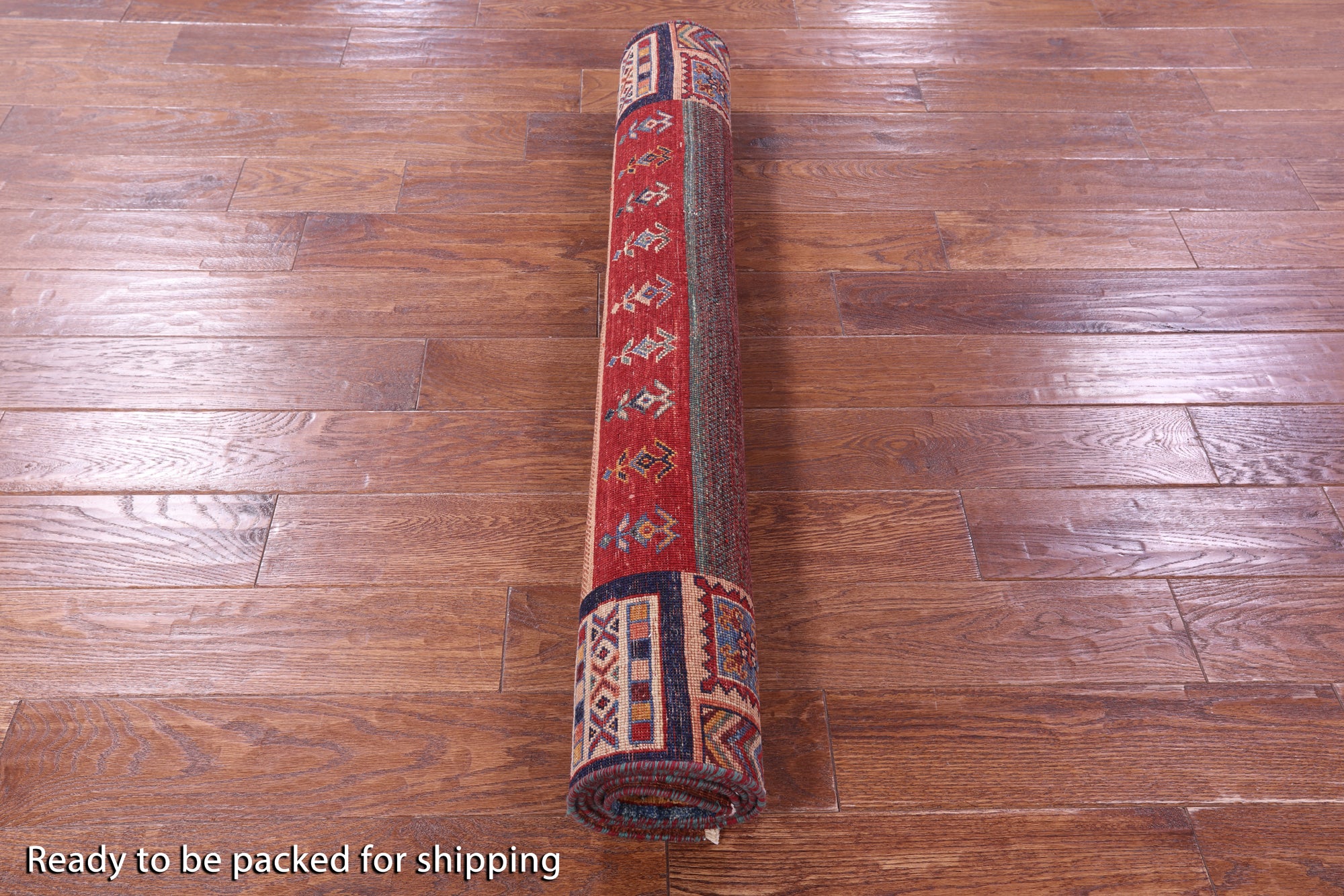 Tribal Persian Gabbeh Hand Knotted Wool Rug - 3' 11" X 5' 11" - Golden Nile