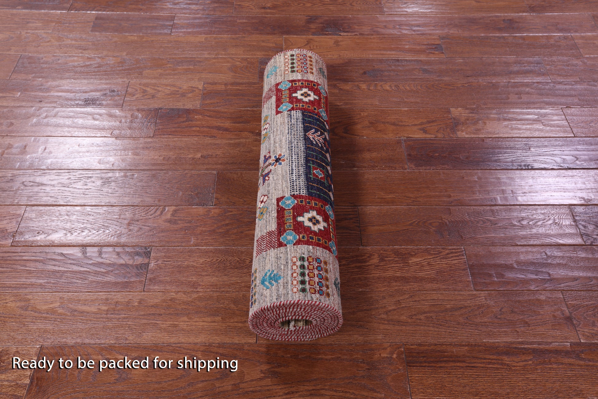Tribal Persian Gabbeh Hand Knotted Wool Runner Rug - 2' 8" X 10' 2" - Golden Nile