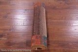 Tribal Persian Gabbeh Hand Knotted Wool Runner Rug - 2' 8" X 9' 9" - Golden Nile