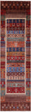 Tribal Persian Gabbeh Hand Knotted Wool Runner Rug - 2' 8" X 9' 9" - Golden Nile