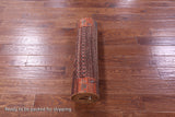 Tribal Persian Gabbeh Hand Knotted Wool Runner Rug - 2' 8" X 9' 9" - Golden Nile
