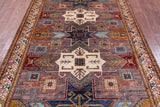 Super Kazak Hand Knotted Wool Rug - 5' 7" X 8' 2" - Golden Nile