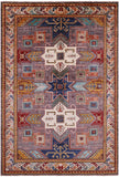 Super Kazak Hand Knotted Wool Rug - 5' 7" X 8' 2" - Golden Nile