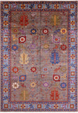 Persian Fine Serapi Hand Knotted Wool Rug - 9' 9" X 13' 10" - Golden Nile