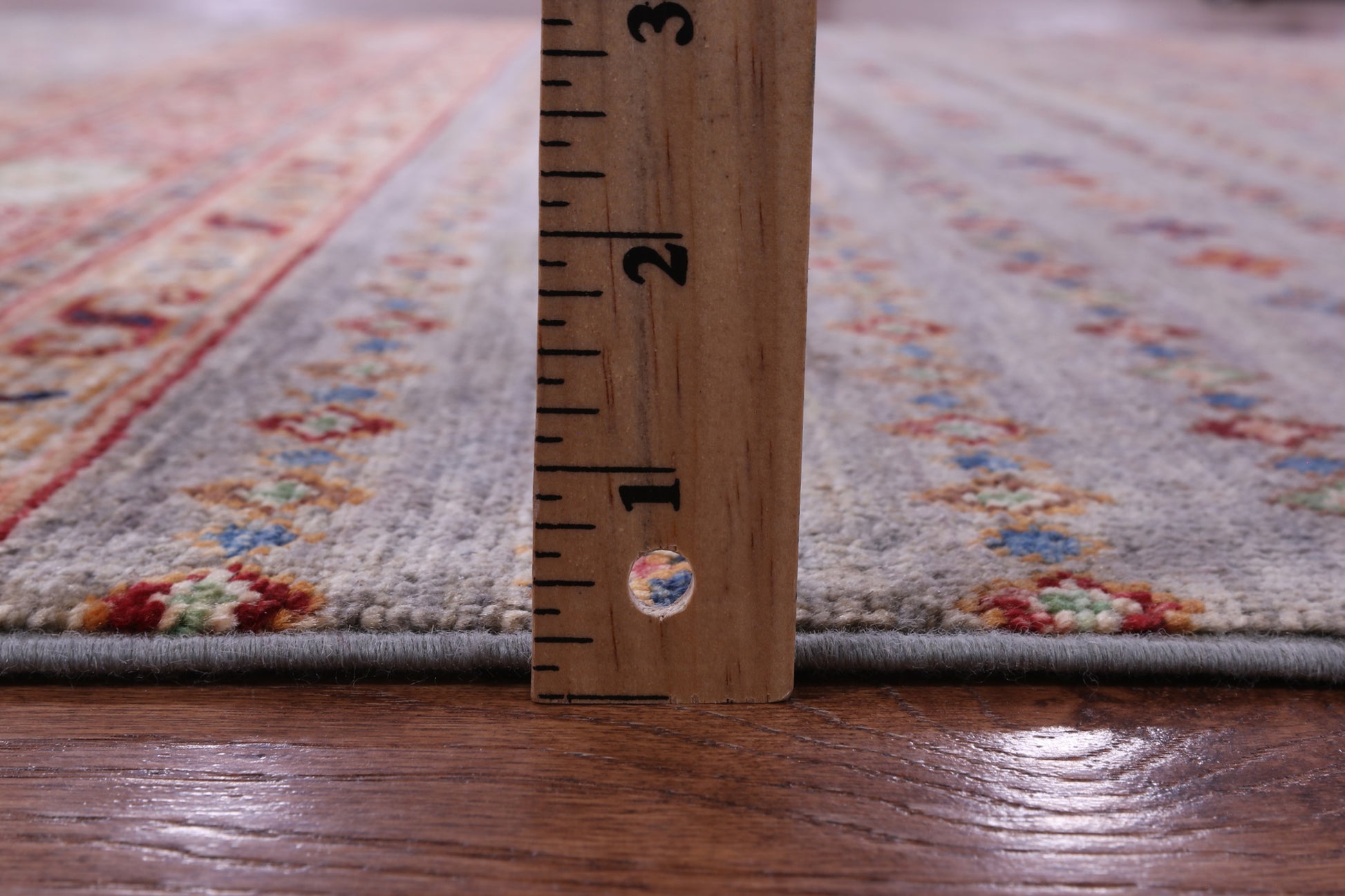 Khorjin Persian Gabbeh Hand Knotted Wool Rug - 5' 9" X 8' 0" - Golden Nile