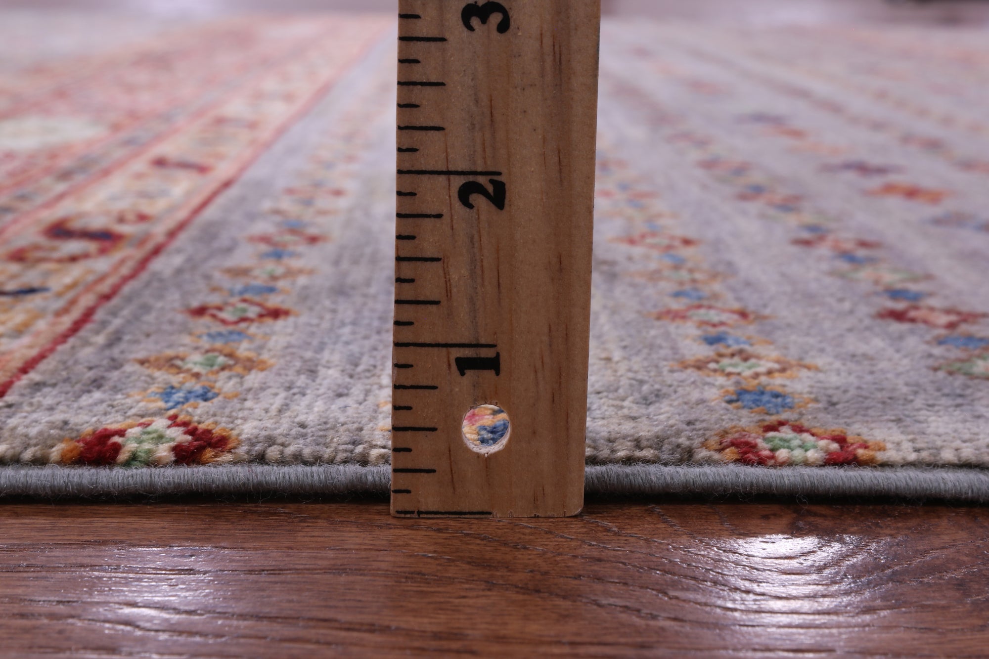 Khorjin Persian Gabbeh Hand Knotted Wool Rug - 5' 9" X 8' 0" - Golden Nile
