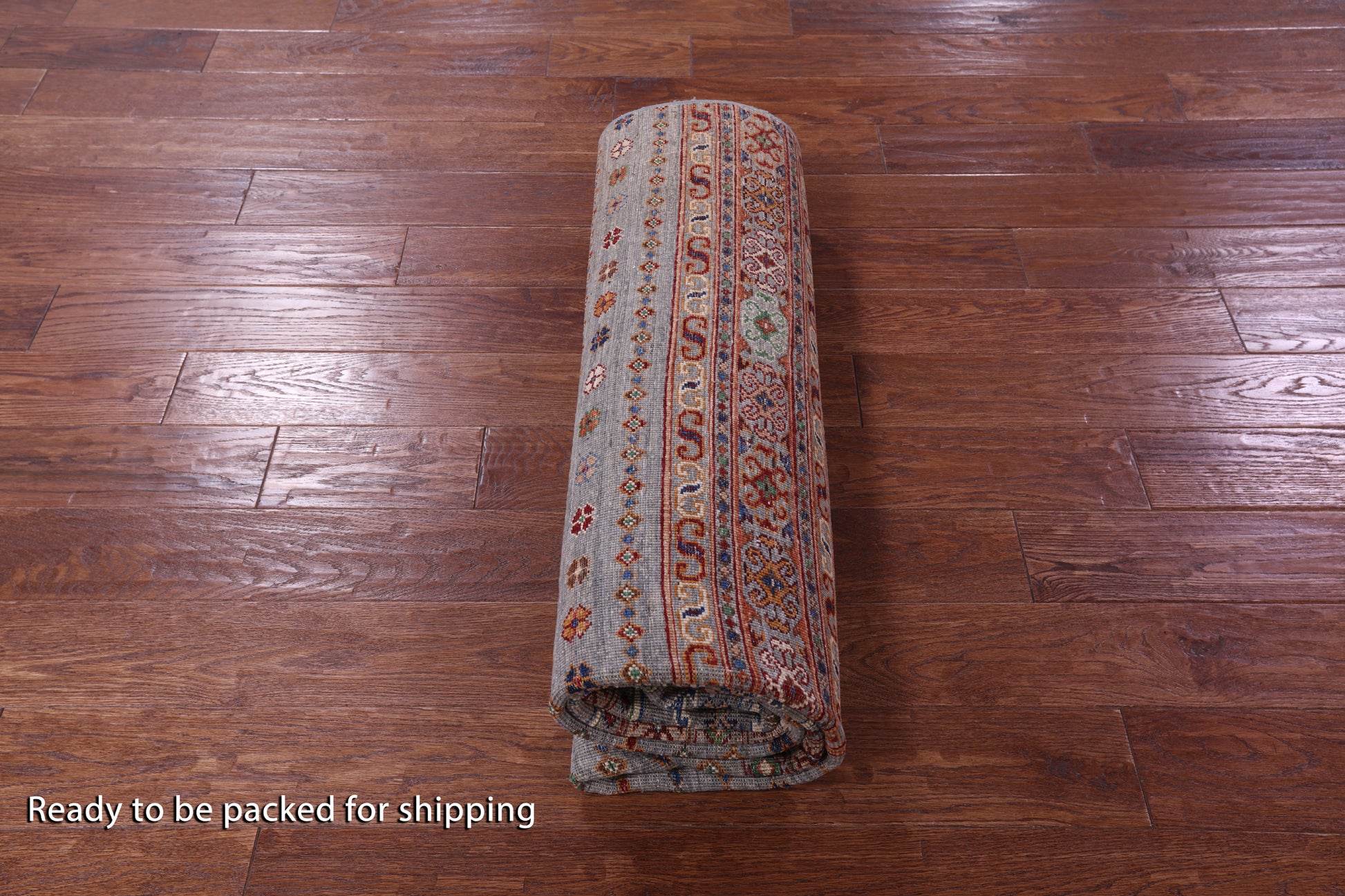 Khorjin Persian Gabbeh Hand Knotted Wool Rug - 5' 9" X 8' 0" - Golden Nile