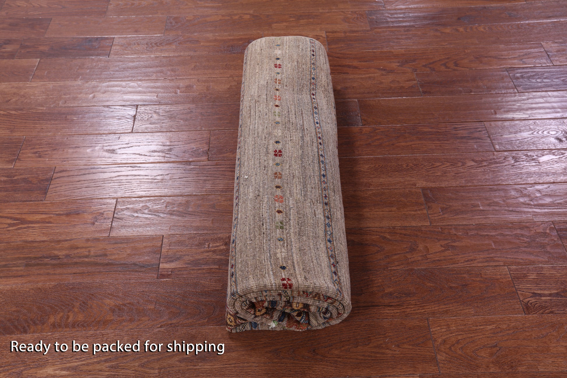 Khorjin Persian Gabbeh Hand Knotted Wool Rug - 5' 10" X 8' 0" - Golden Nile