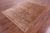 Tribal Persian Gabbeh Hand Knotted Wool Rug - 5' 9" X 8' 0" - Golden Nile