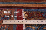 Khorjin Persian Gabbeh Hand Knotted Wool Rug - 4' 2" X 6' 2" - Golden Nile