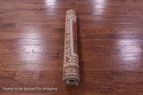 Tribal Persian Gabbeh Hand Knotted Wool Rug - 4' 1" X 6' 2" - Golden Nile