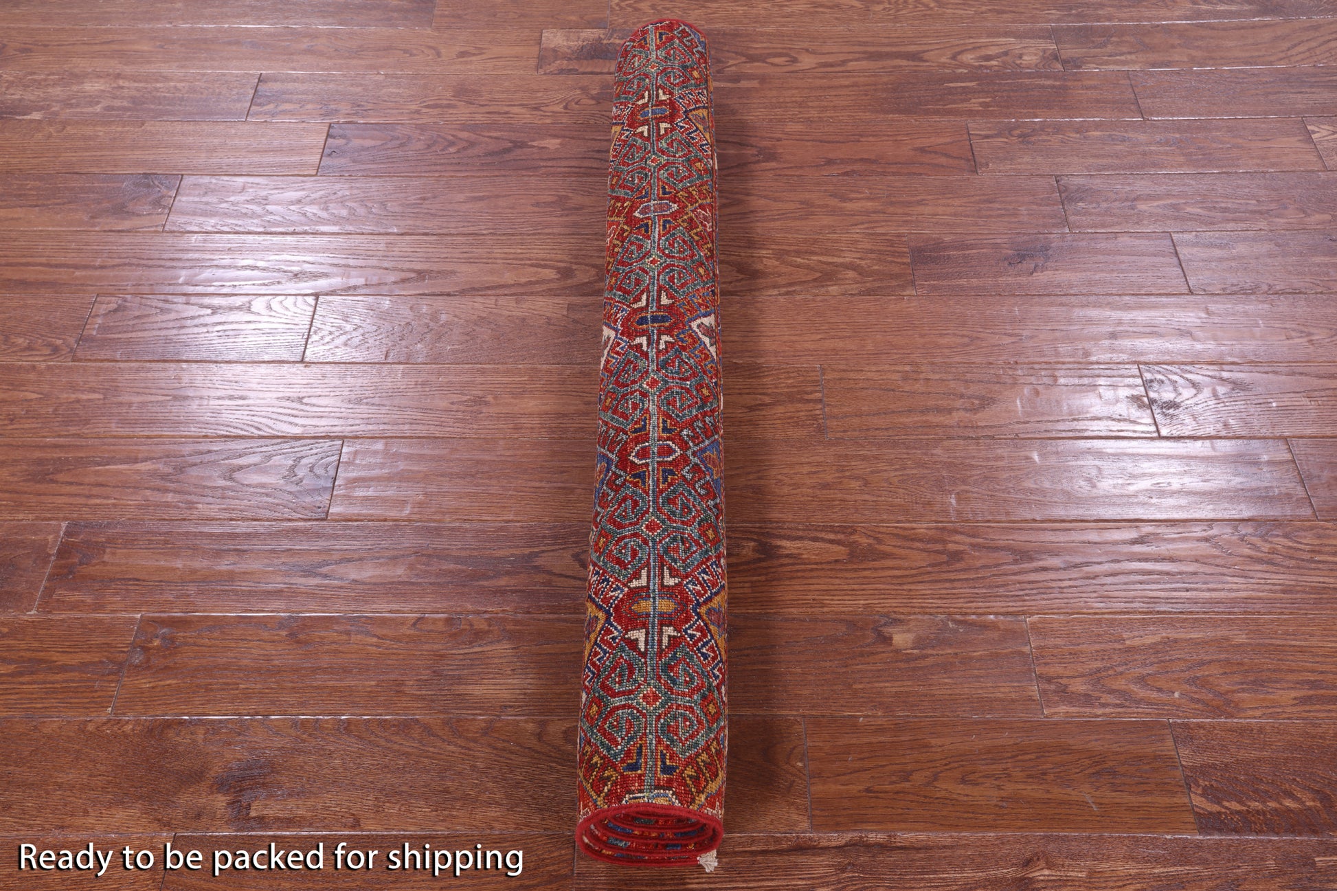 Khorjin Persian Gabbeh Hand Knotted Wool Rug - 4' 1" X 5' 10" - Golden Nile