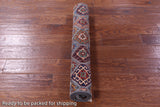 Grey Khorjin Persian Gabbeh Hand Knotted Wool Rug - 2' 9" X 4' 4" - Golden Nile