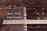Khorjin Persian Gabbeh Hand Knotted Wool Runner Rug - 2' 6" X 8' 3" - Golden Nile