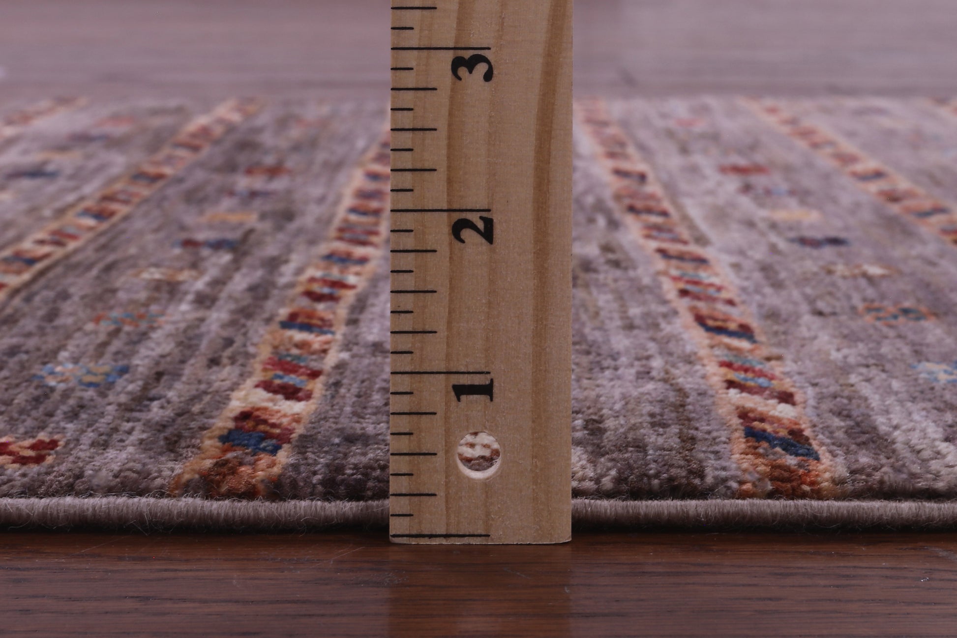 Khorjin Persian Gabbeh Hand Knotted Wool Runner Rug - 2' 6" X 8' 3" - Golden Nile