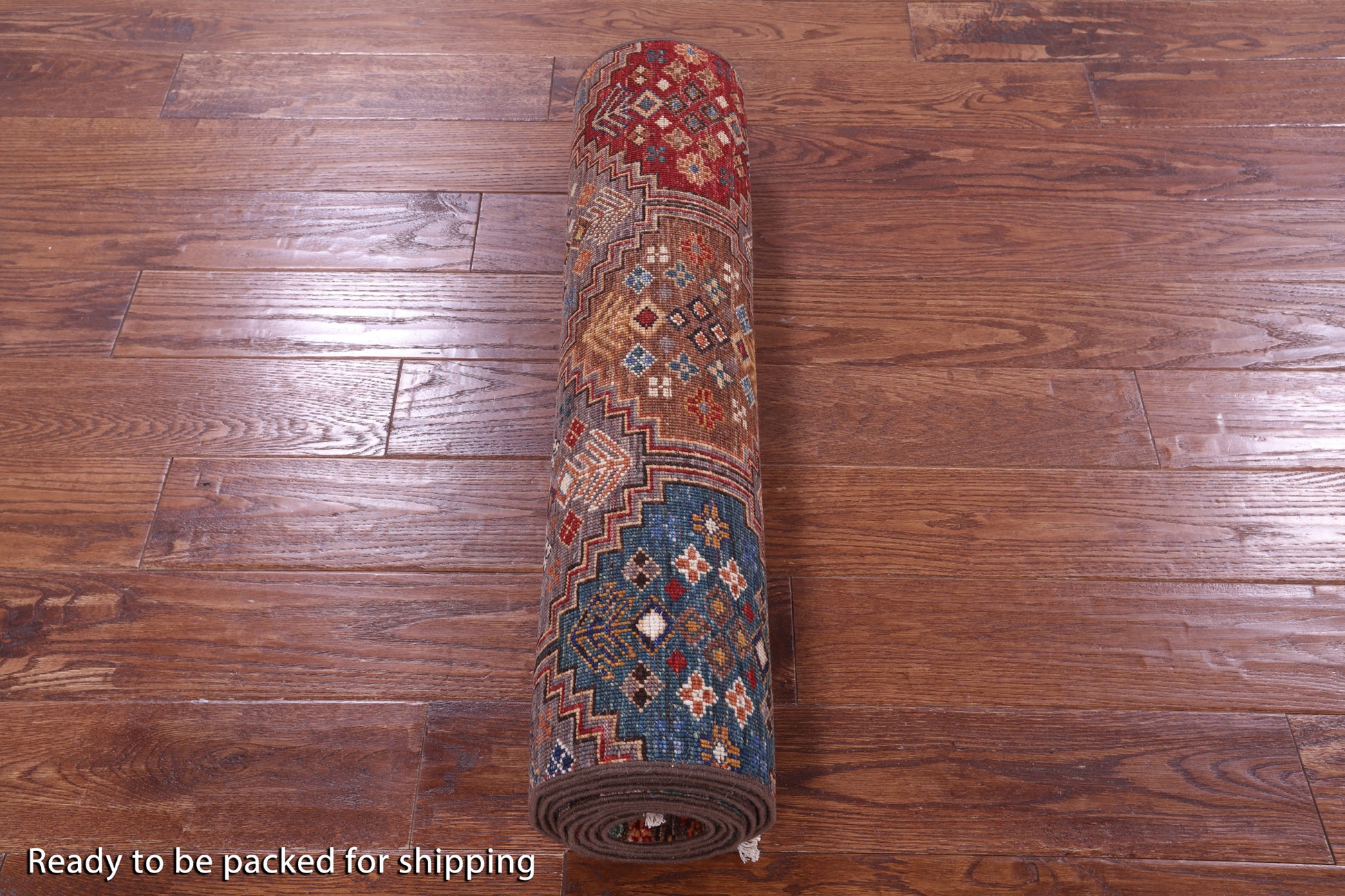Khorjin Persian Gabbeh Hand Knotted Wool Runner Rug - 2' 9" X 10' 0" - Golden Nile