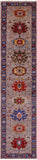 Persian Fine Serapi Handmade Wool Runner Rug - 2' 8" X 11' 6" - Golden Nile