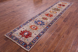 Persian Fine Serapi Handmade Wool Runner Rug - 2' 8" X 11' 6" - Golden Nile