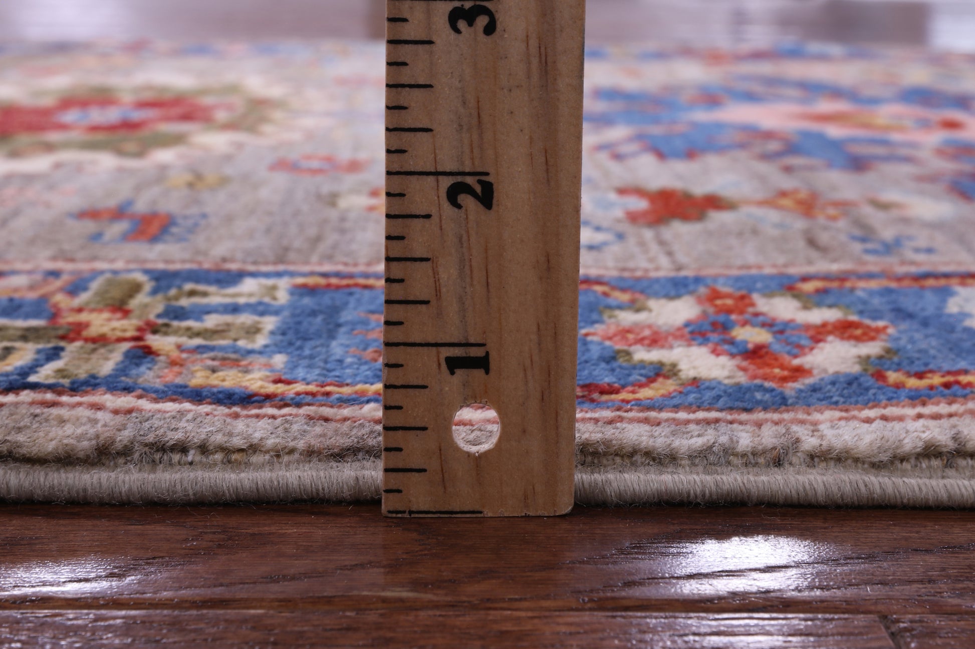 Persian Fine Serapi Handmade Wool Runner Rug - 2' 8" X 11' 6" - Golden Nile