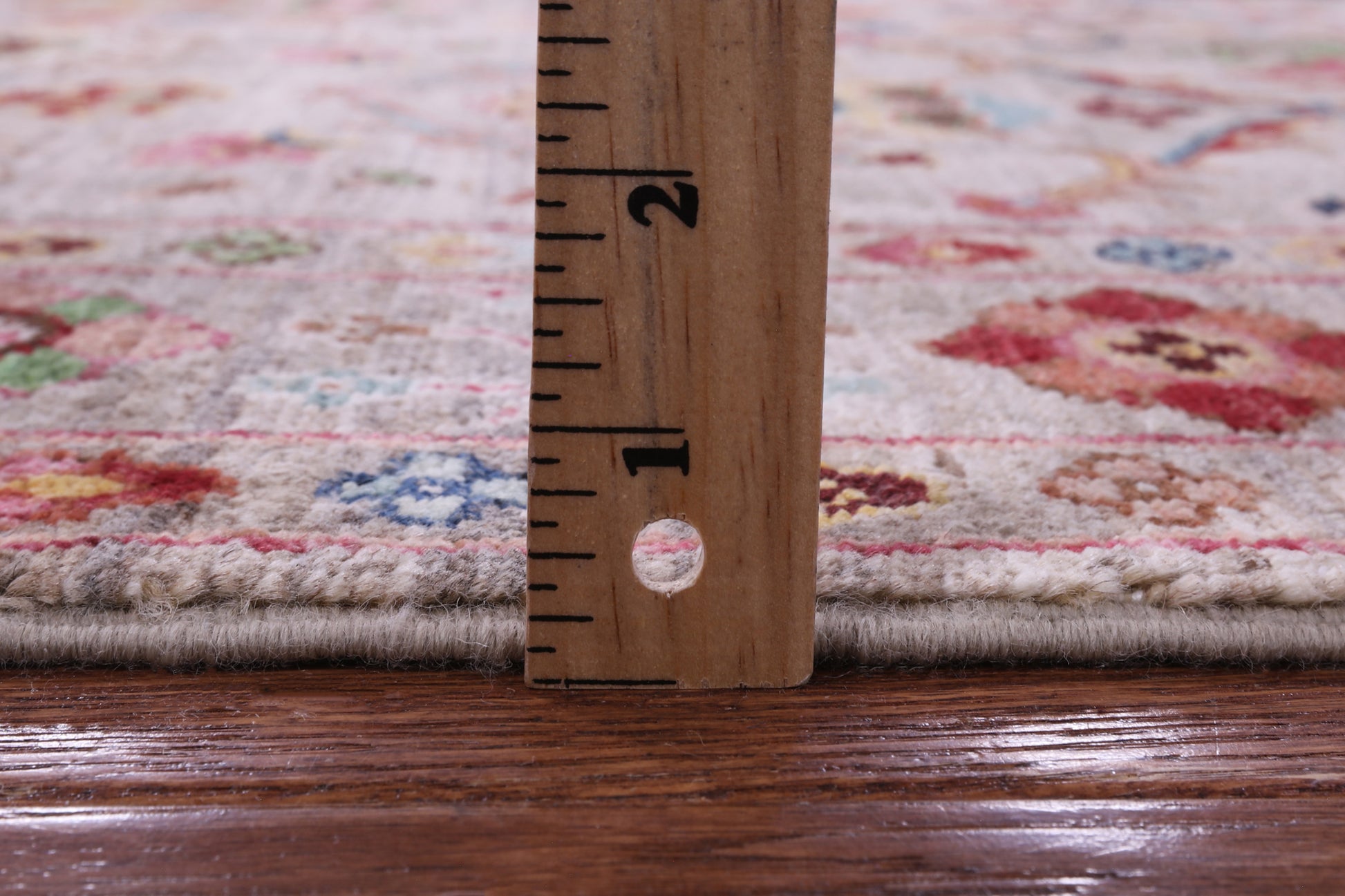 Peshawar Hand Knotted Wool Runner Rug - 2' 8" X 10' 0" - Golden Nile