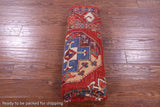 Red Turkmen Ersari Hand Knotted Wool Rug - 4' 10" X 6' 7" - Golden Nile