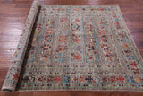 Tribal Persian Gabbeh Hand Knotted Wool Rug - 4' 11" X 6' 7" - Golden Nile