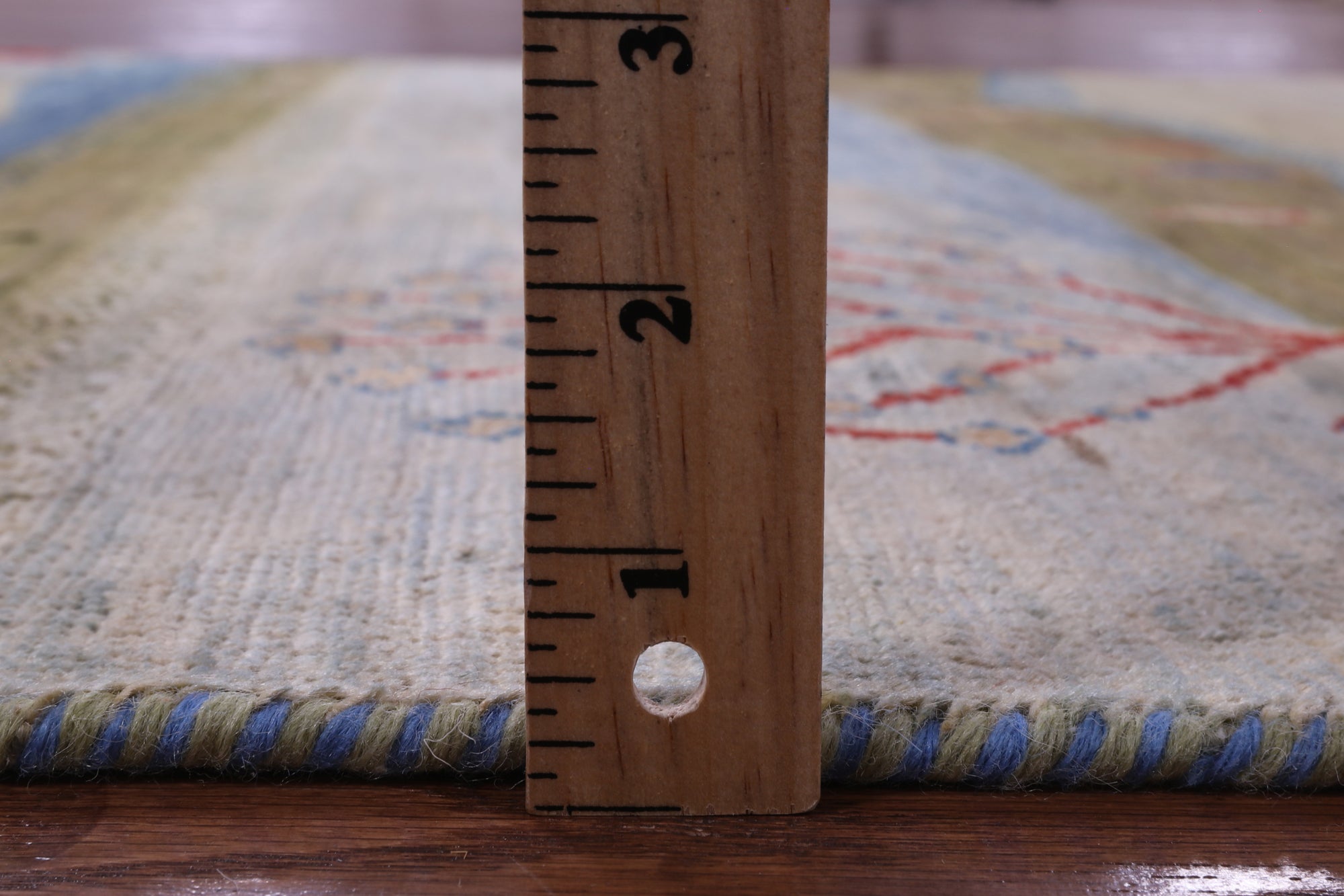 Tribal Persian Gabbeh Handmade Wool Rug - 5' 10" X 8' 3" - Golden Nile