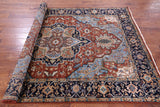 Persian Fine Serapi Hand Knotted Wool Rug - 5' 10" X 8' 9" - Golden Nile