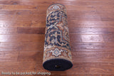 Blue Persian Fine Serapi Handmade Wool Runner Rug - 2' 8" X 17' 11" - Golden Nile