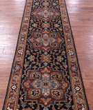 Persian Fine Serapi Hand Knotted Wool Runner Rug - 2' 7" X 21' 8" - Golden Nile